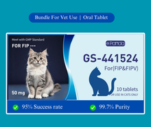 Load image into Gallery viewer, Bundle for Vet & Wholesale Use - FIP 50mg Oral Tablets Treatment