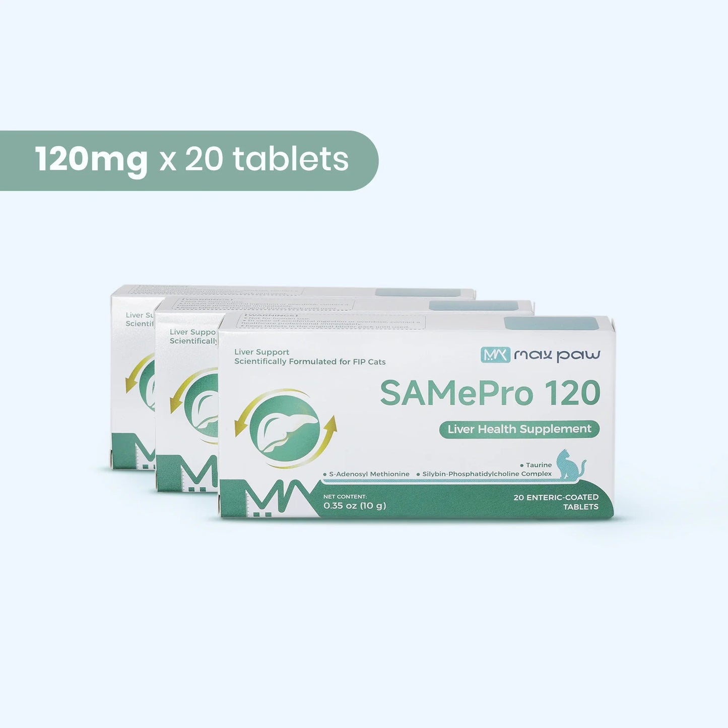 Pack-Comprimés oraux de suppléments hépatiques