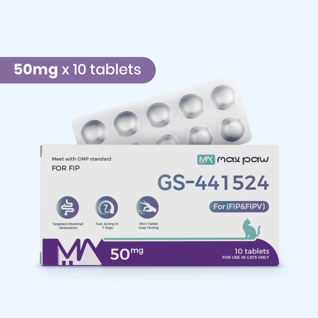 FIP 50mg Oral Tablet Treatment ($0.24/ mg)