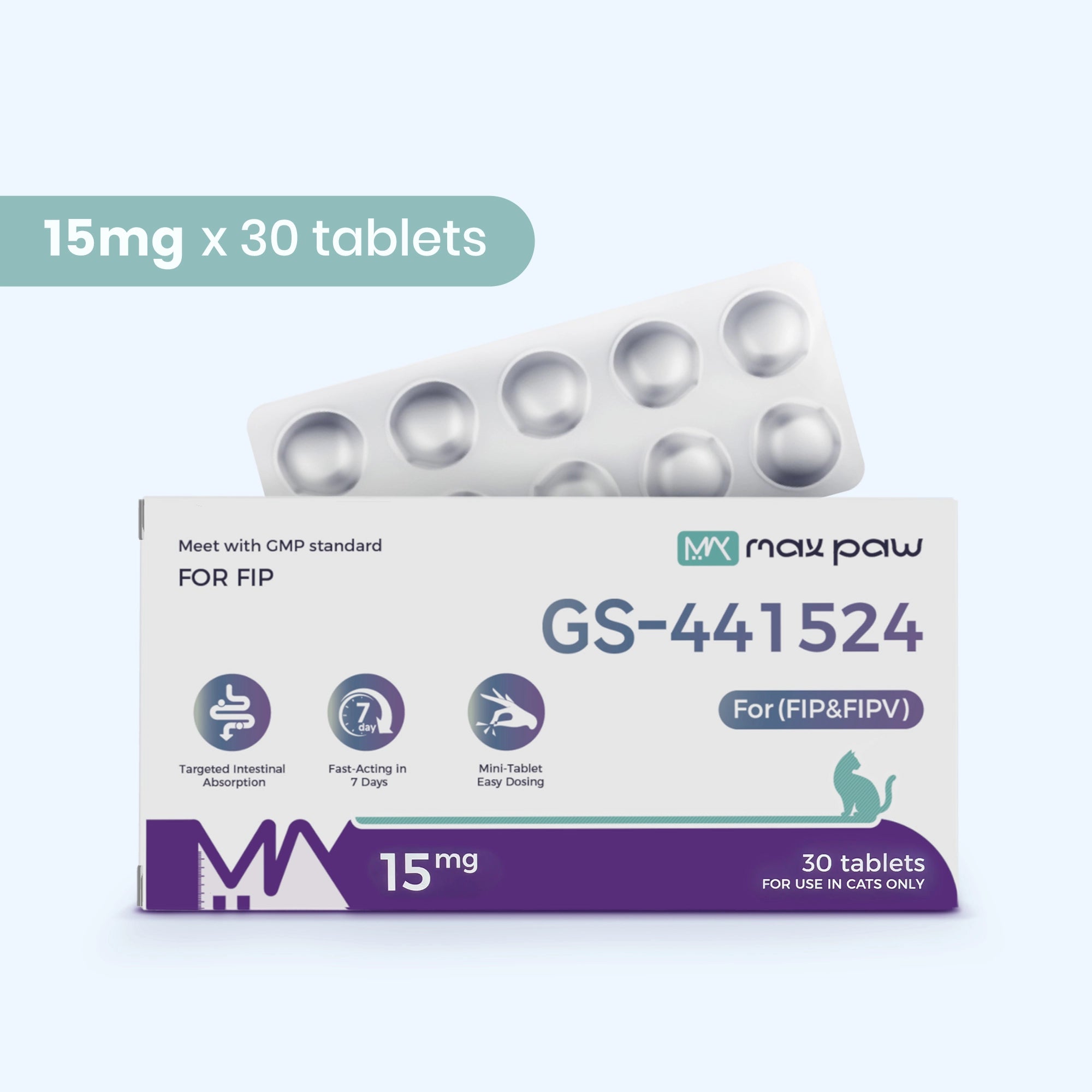 FIP 50mg Oral Tablet Treatment ($0.24/ mg)