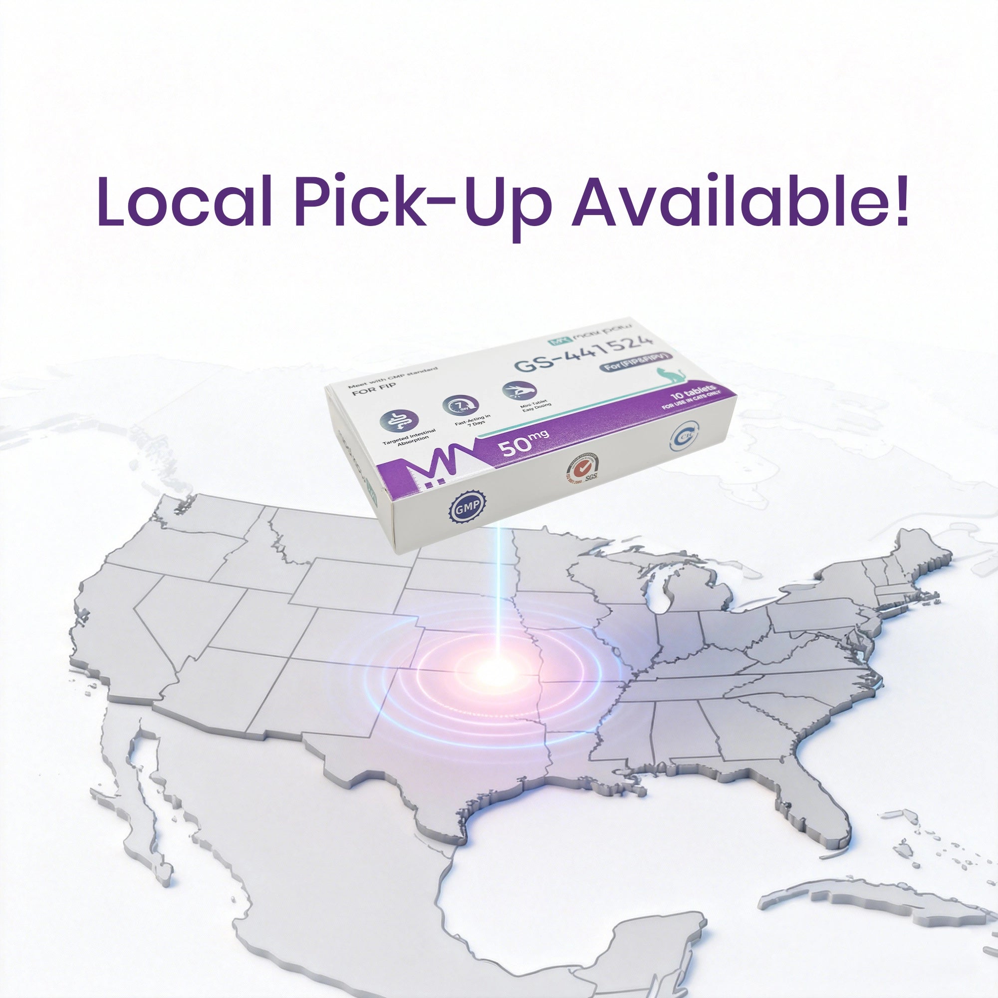 FIP Treatment Local Pickup Service